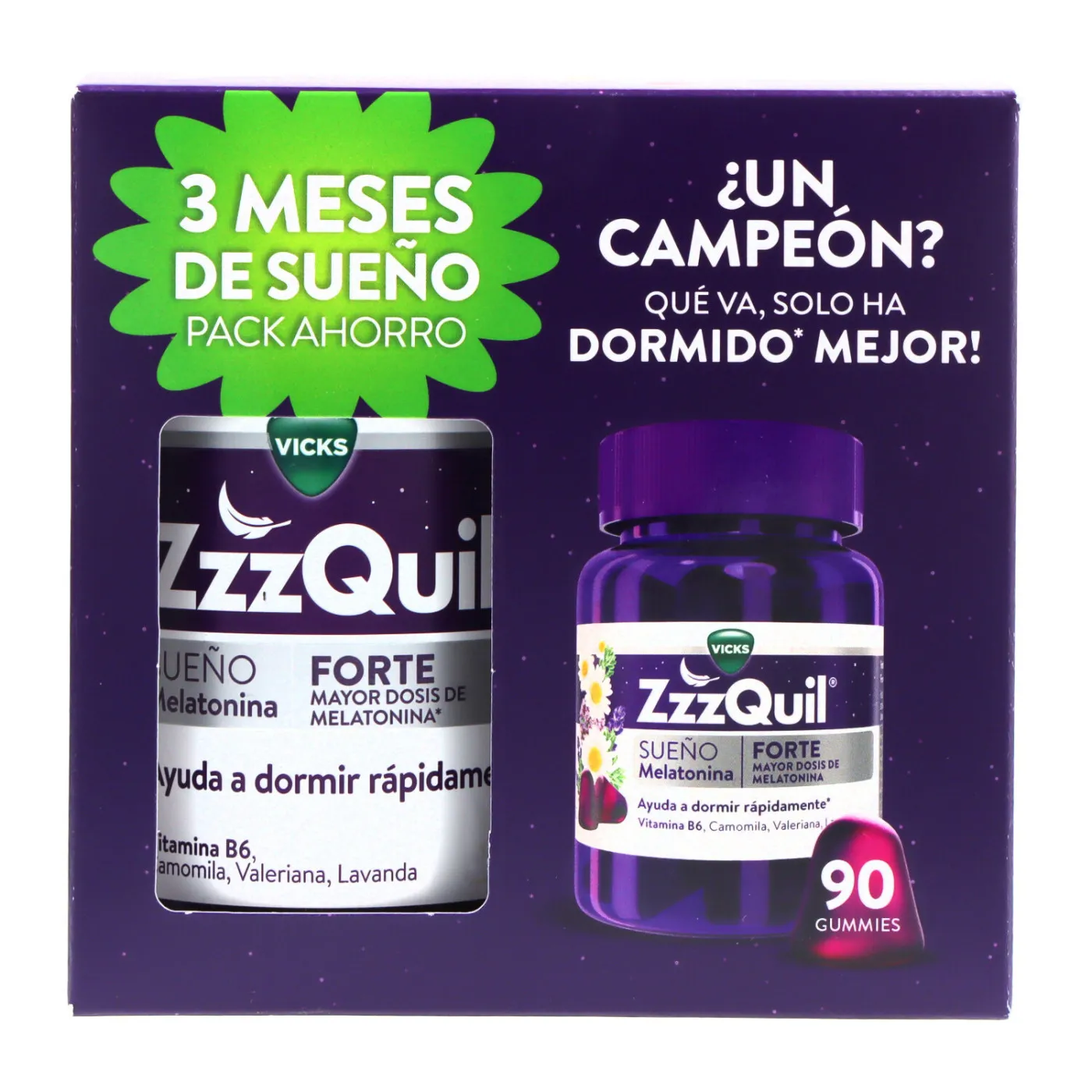 Zzzquil Forte Melatonina 90 Gummies Promo