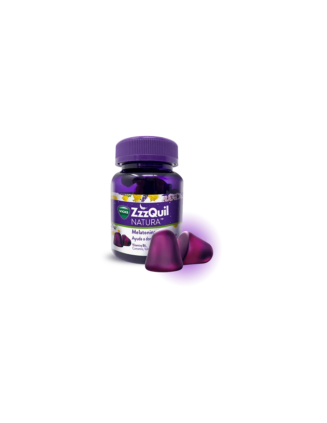 Vicks ZzzQUIL Natura Melatonina 30 Gominolas