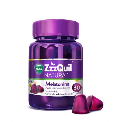 ZZZQUIL NATURA 30 GUMMIES FRUTOS BOSQUE