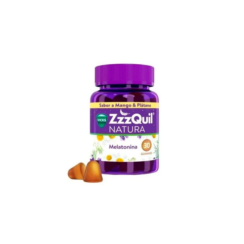 Zzzquil Natura 30 Gominolas Sabor Mango y Plátano