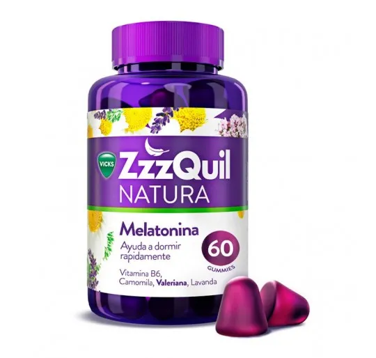 ZZZQUIL NATURA 60 GOMINOLAS FRUTOS BOSQUE