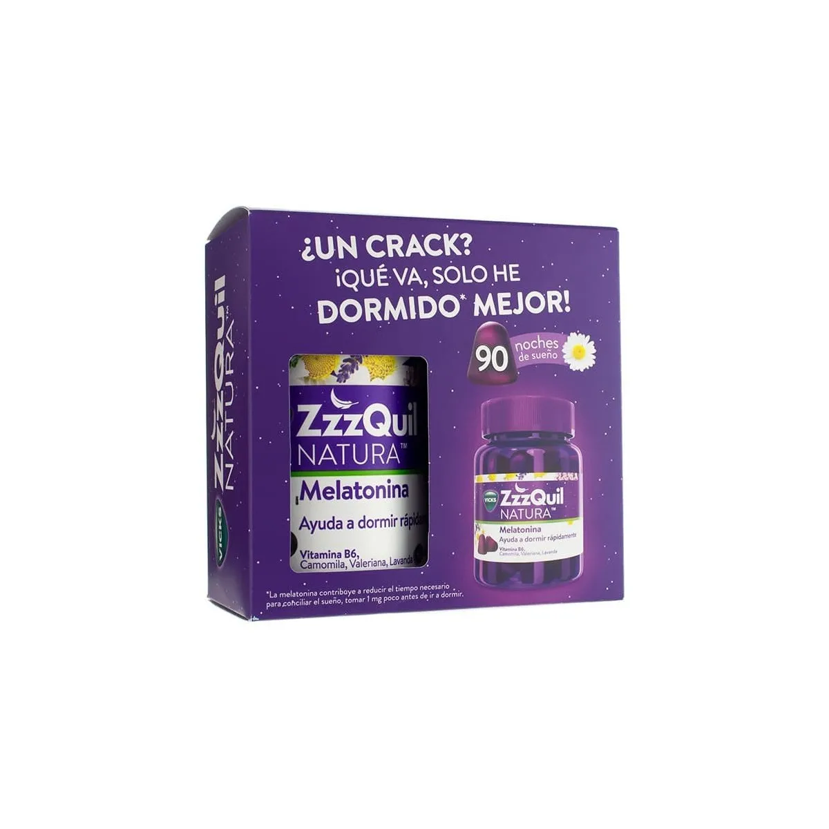 ZzzQuil Natura 90 Gummies Frutos Del Bosque