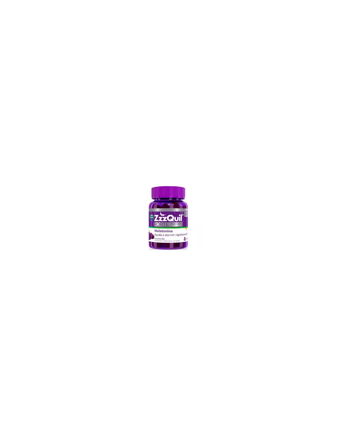 Zzzquil Natura Forte 30 Gummies Sabor Frutos Del Bosque