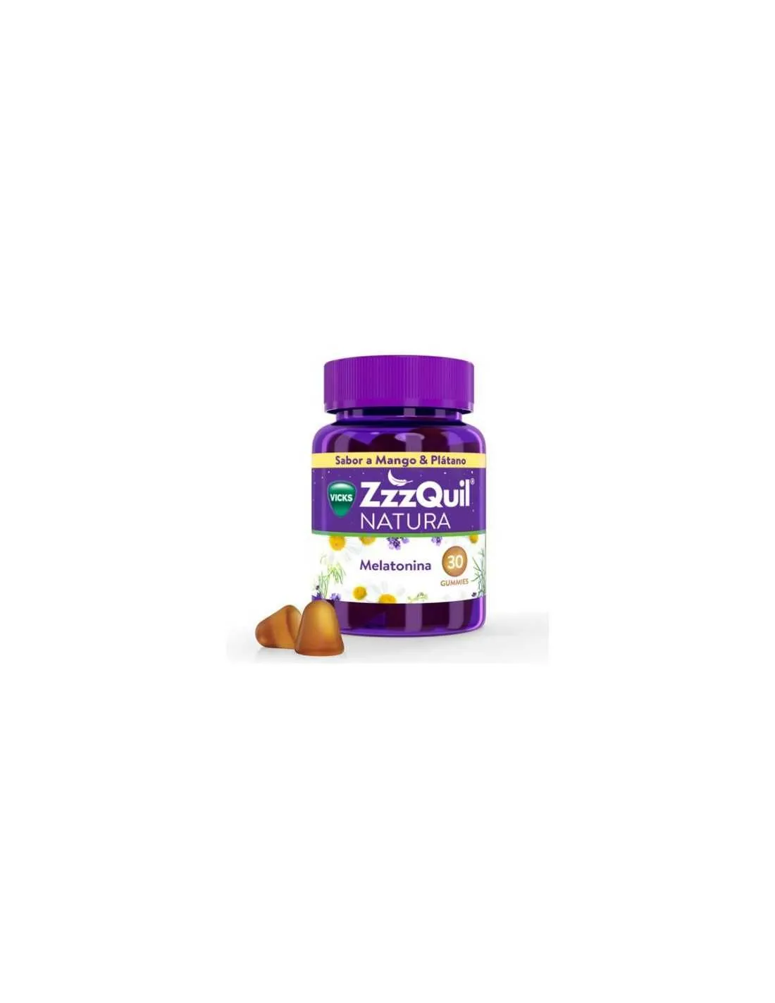 ZZZQUIL Natura Mango & plátano 30 gominolas