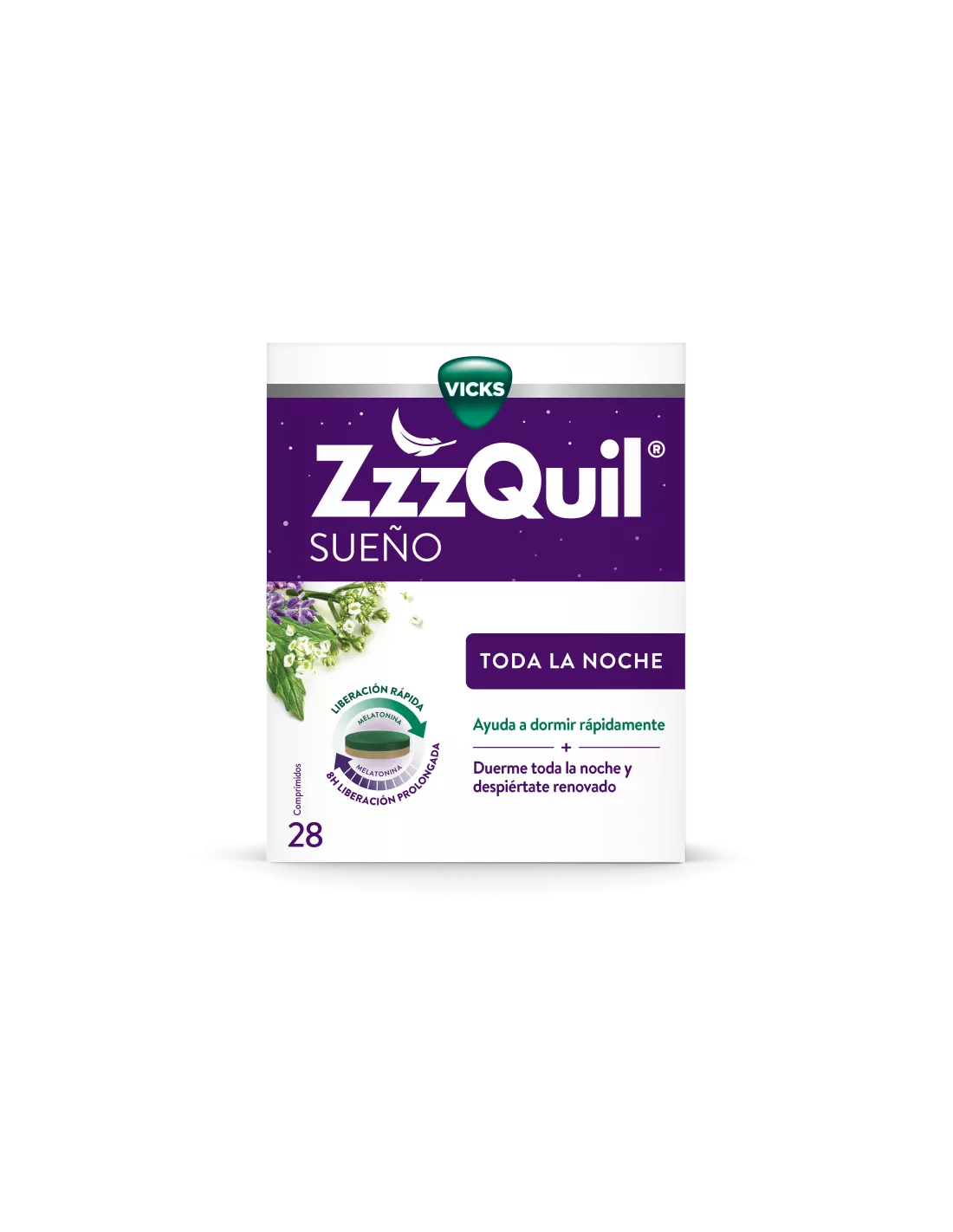 Zzzquil Sueño Toda La Noche 28 Comprimidos
